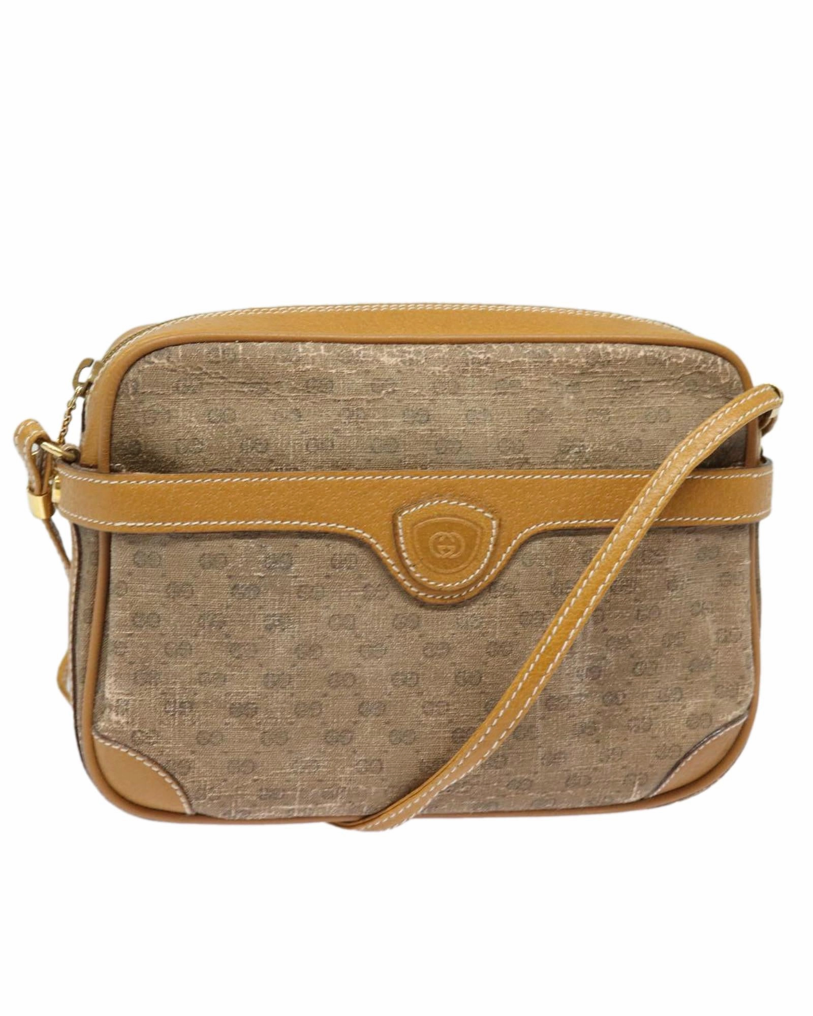 Vintage GG Canvas Shoulder Bag