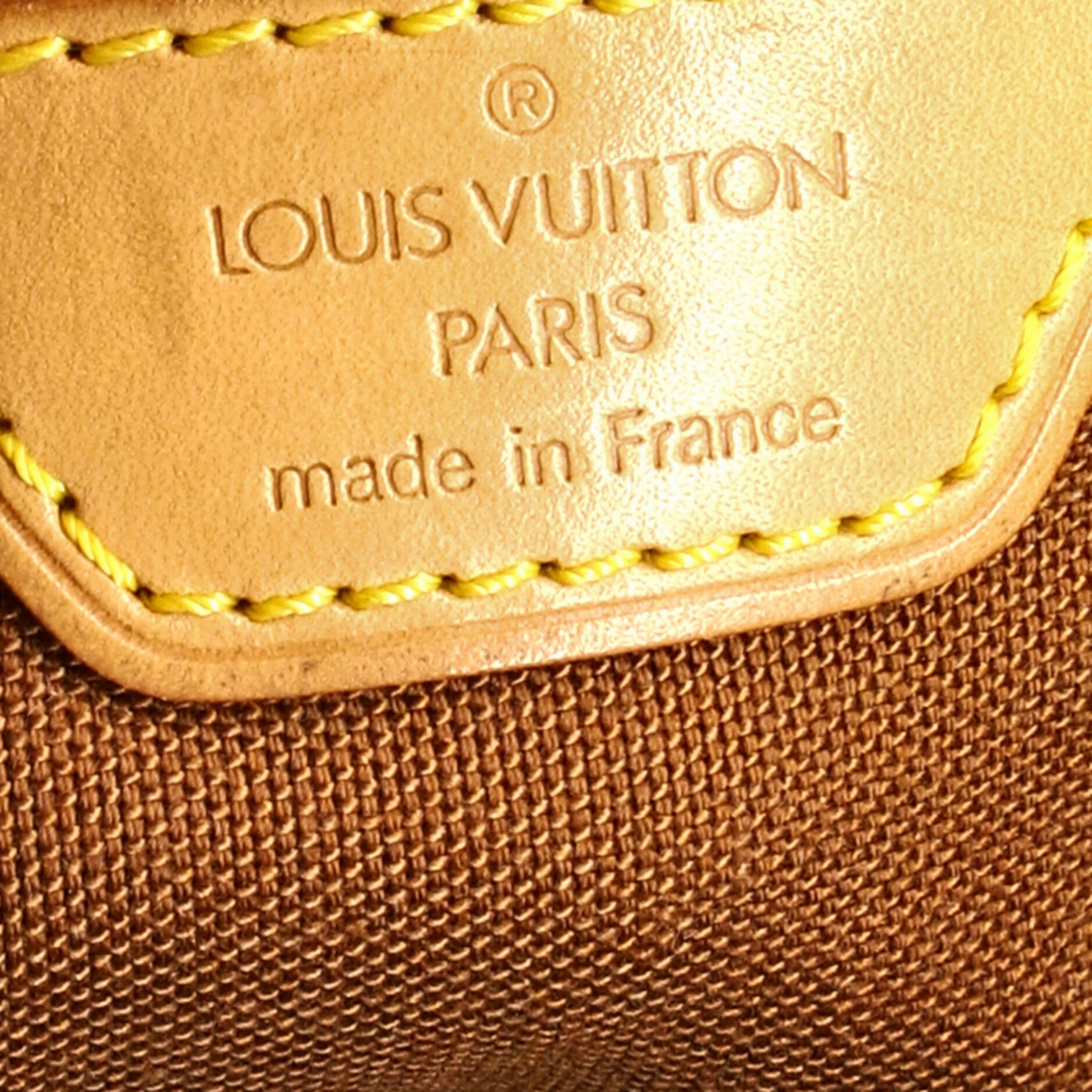 Vintage Montsouris Backpack Monogram Canvas GM