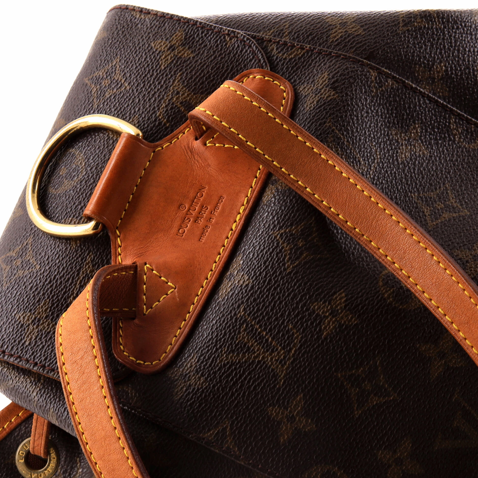 Vintage Montsouris Backpack Monogram Canvas MM