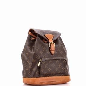 Vintage Montsouris Backpack Monogram Canvas MM