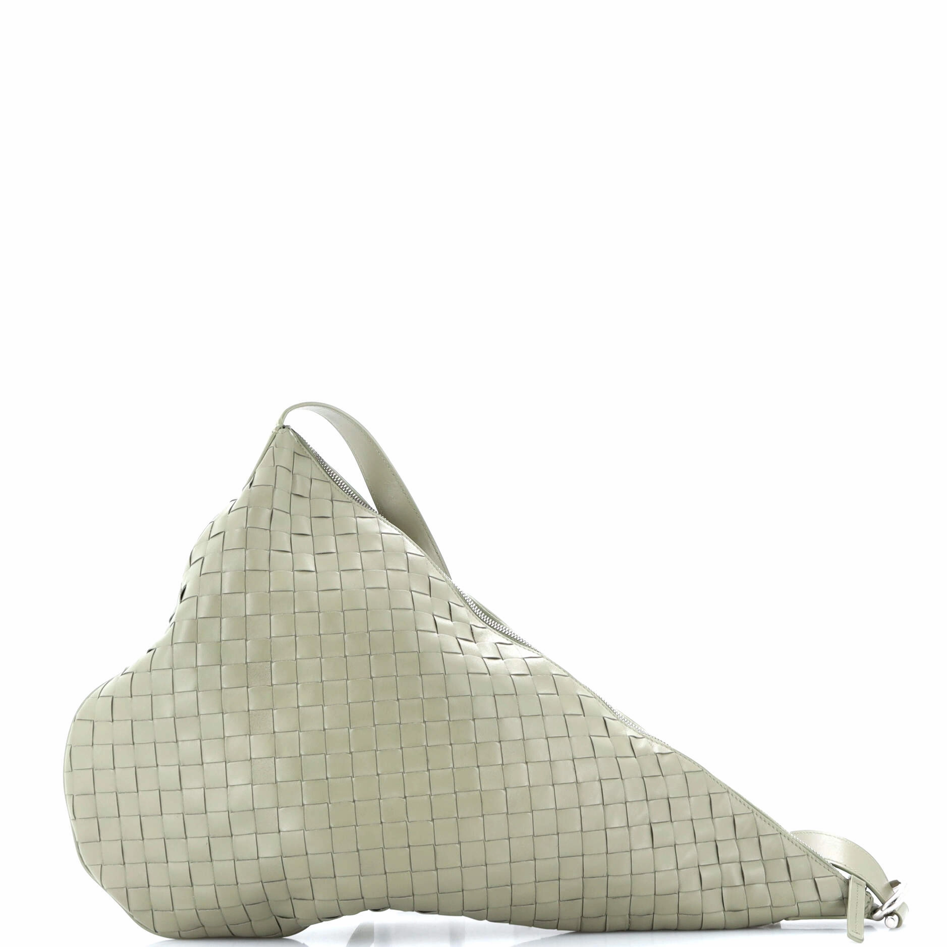 Virgule Shoulder Bag Intrecciato Nappa Large