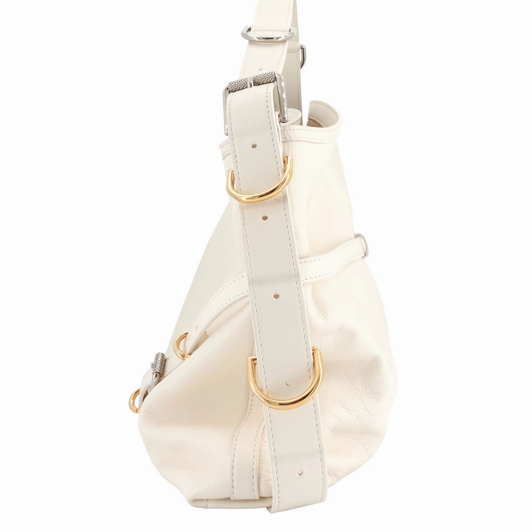Voyou Medium Calfskin Leather Bag