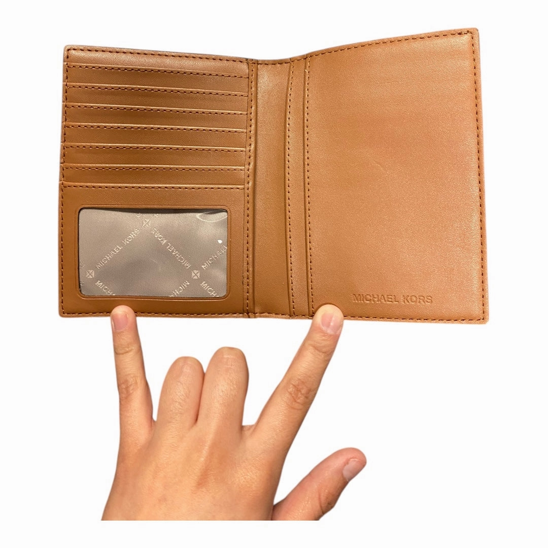 Wallet Designer By Michael Kors In Brown, Size:Medium