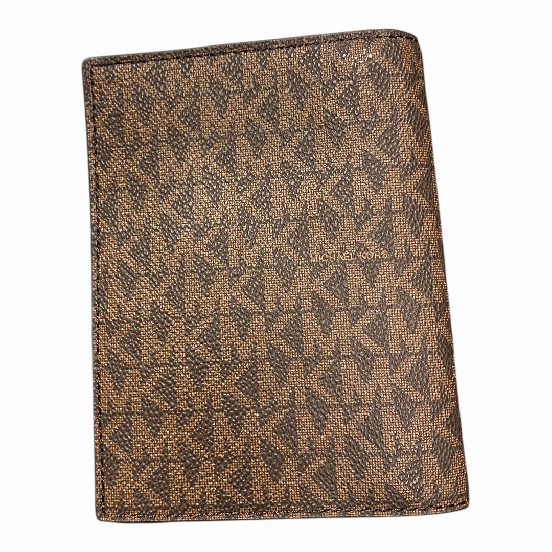 Wallet Designer By Michael Kors In Brown, Size:Medium
