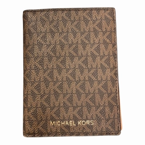 Wallet Designer By Michael Kors In Brown, Size:Medium