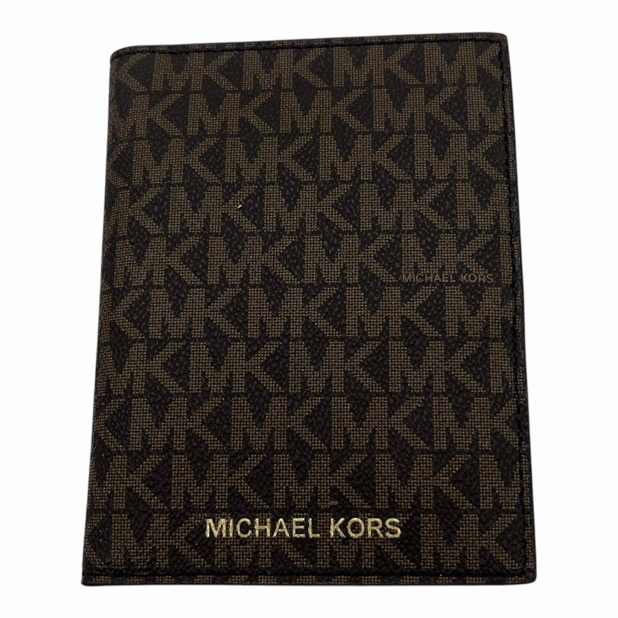 Wallet Designer By Michael Kors In Brown, Size:Small