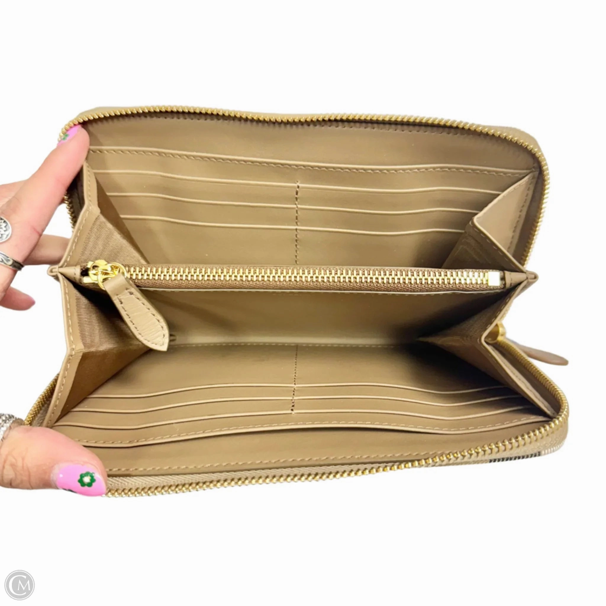 Wallet Luxury Designer By Burberry, Size: Medium