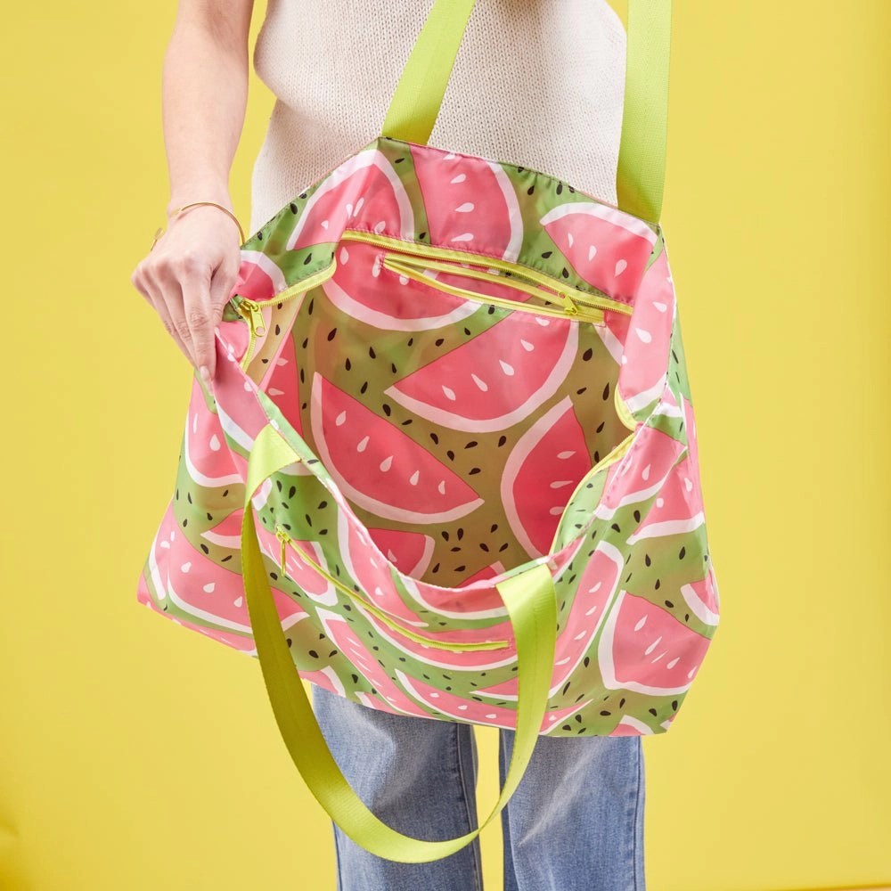 Watermelon Splash Proof Beach Bag