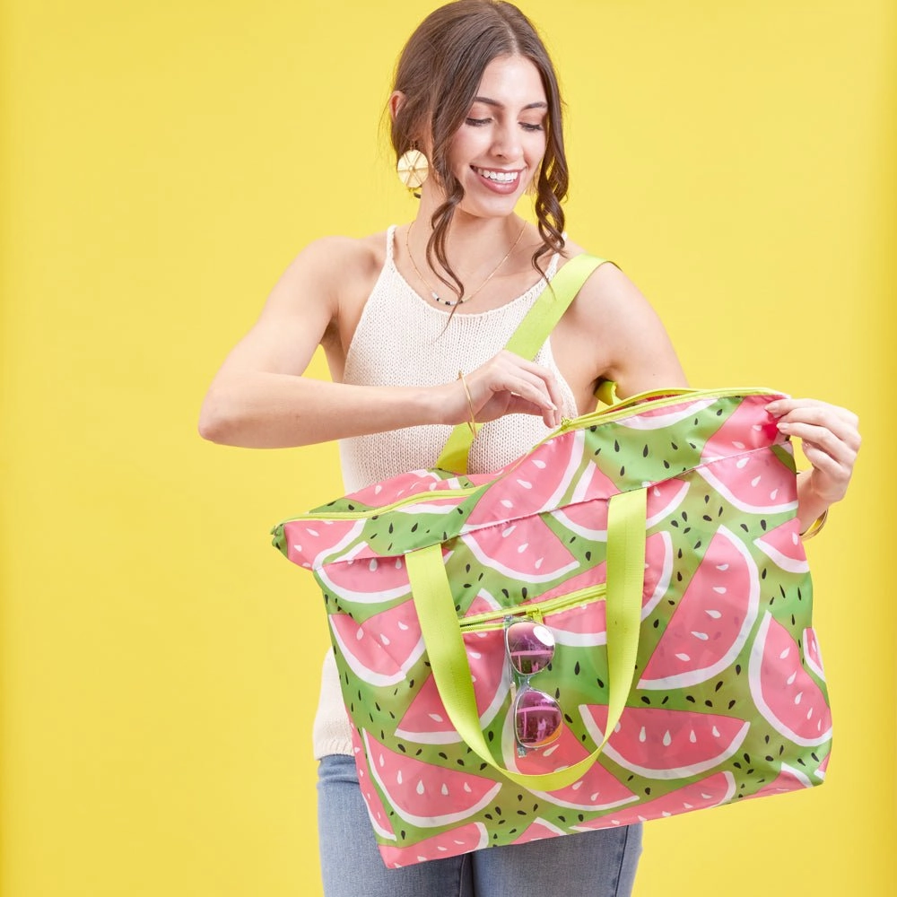 Watermelon Splash Proof Beach Bag