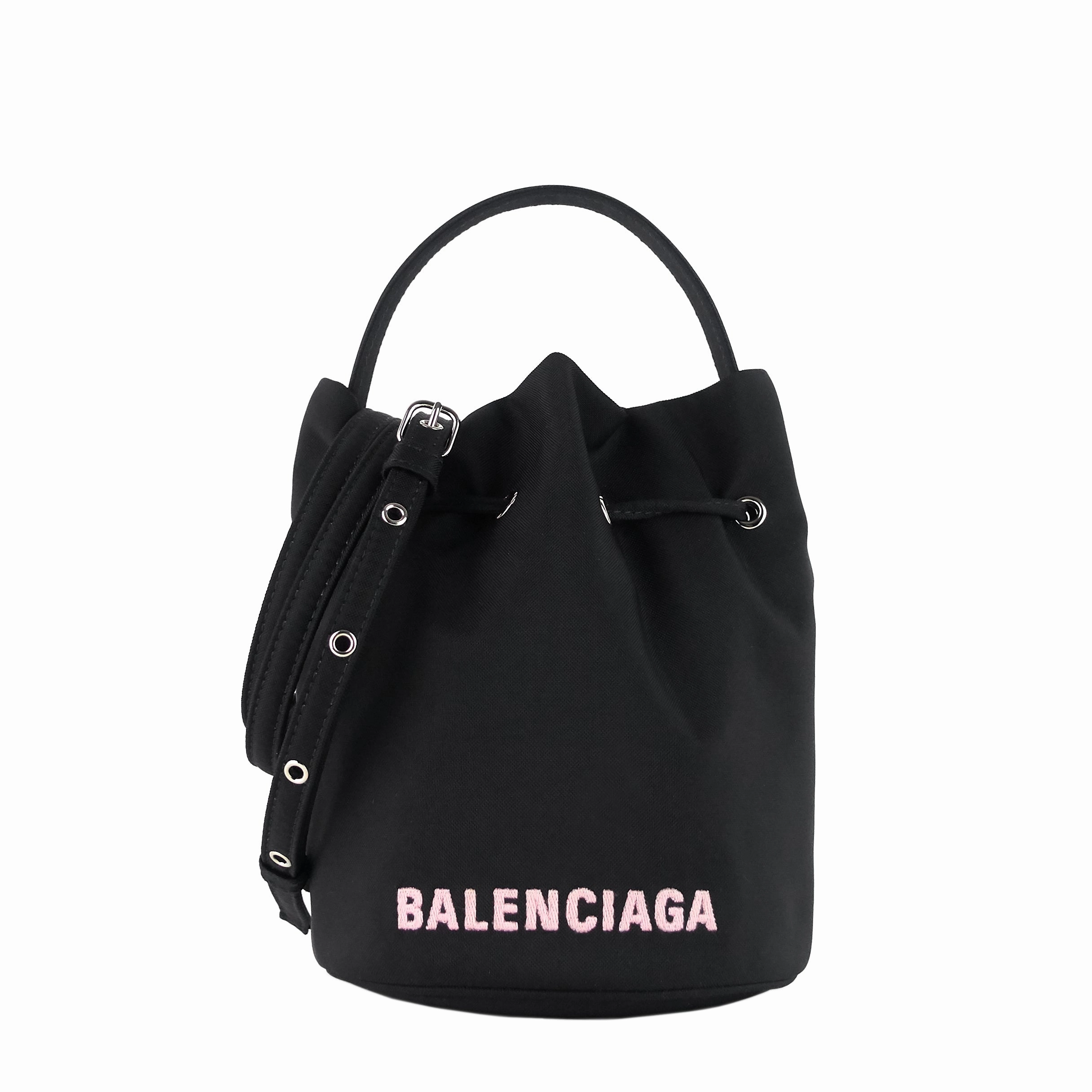 Wheel XS Nylon Drawstring Bucket Bag