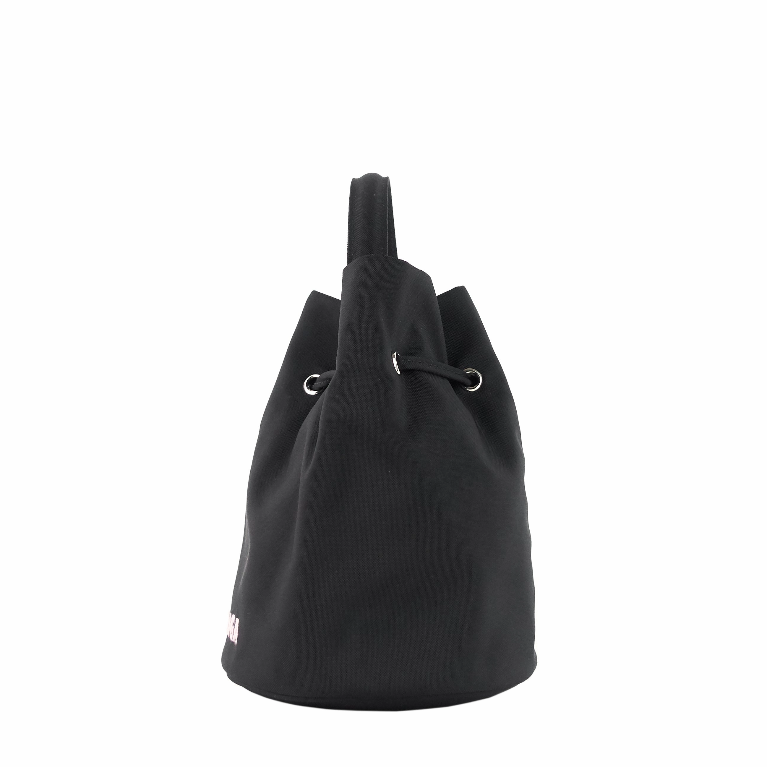 Wheel XS Nylon Drawstring Bucket Bag