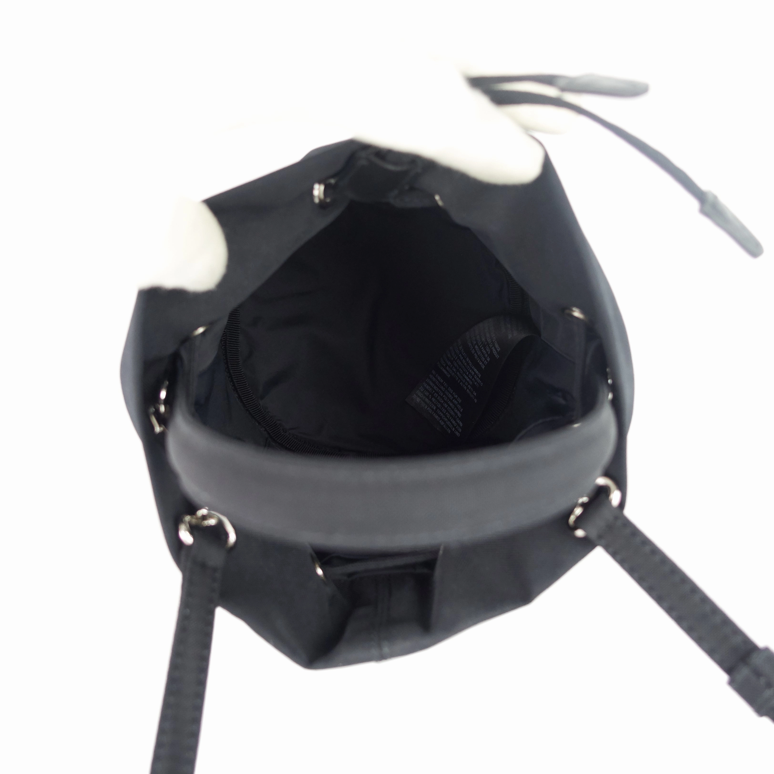 Wheel XS Nylon Drawstring Bucket Bag