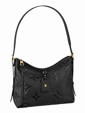 Women's Carryall PM Monogram Shoulder Bag Black