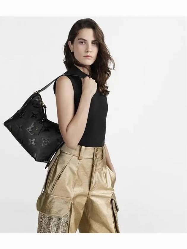 Women's Carryall PM Monogram Shoulder Bag Black