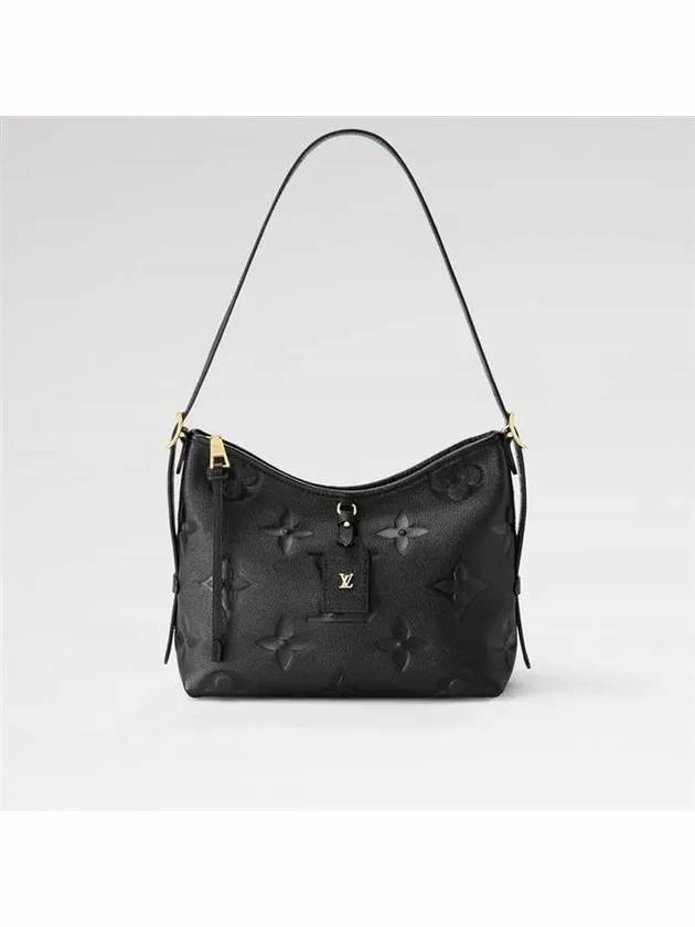 Women's Carryall PM Monogram Shoulder Bag Black