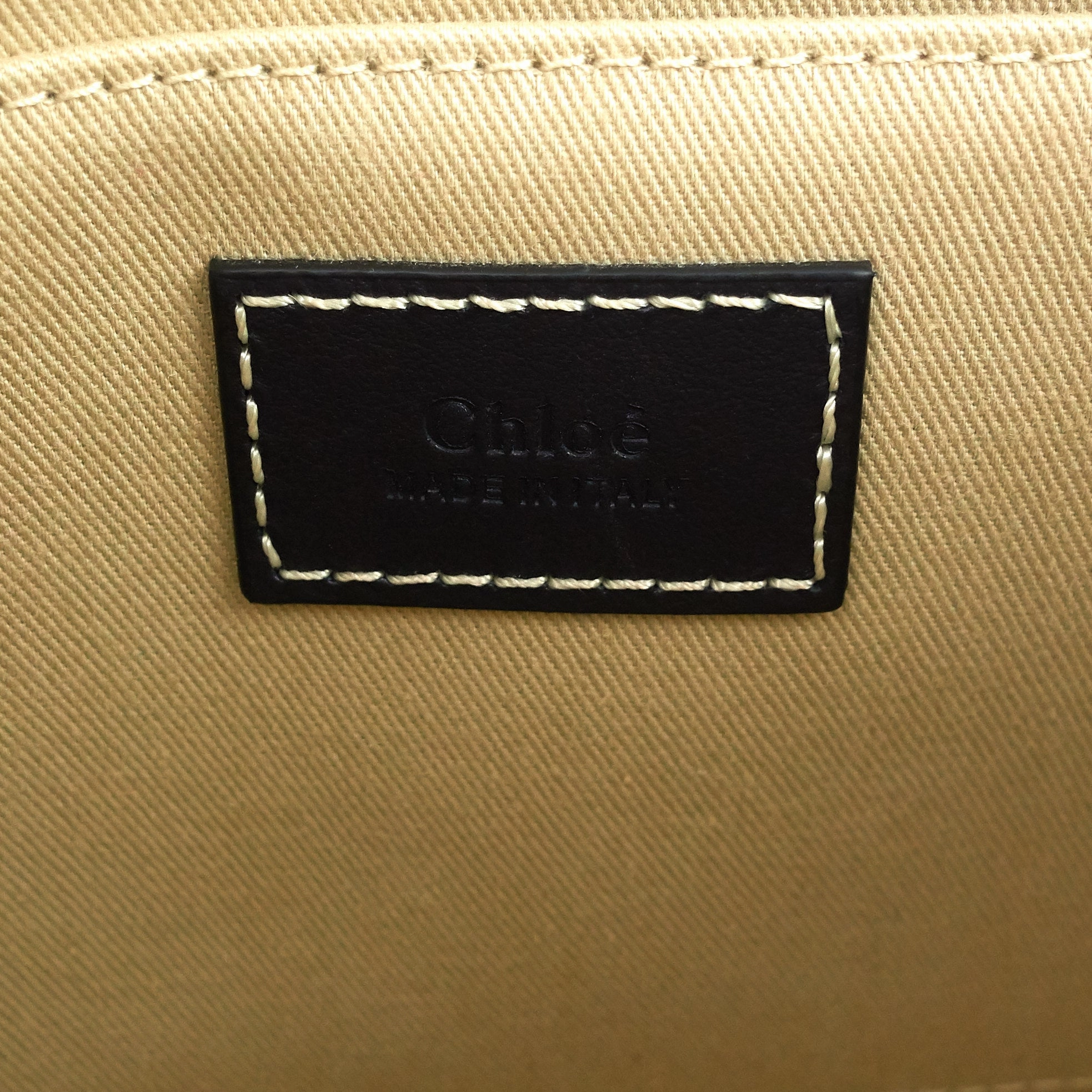 Woody Small Cotton Canvas Tote Bag