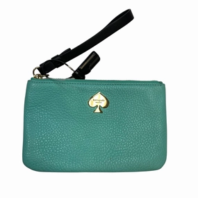 Wristlet Designer By Kate Spade In Teal, Size:Small