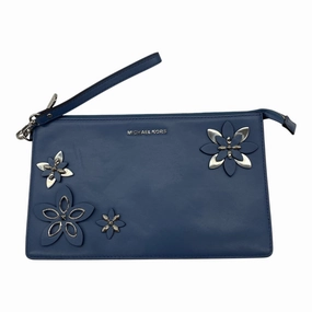 Wristlet Designer By Michael Kors In Blue, Size:Large