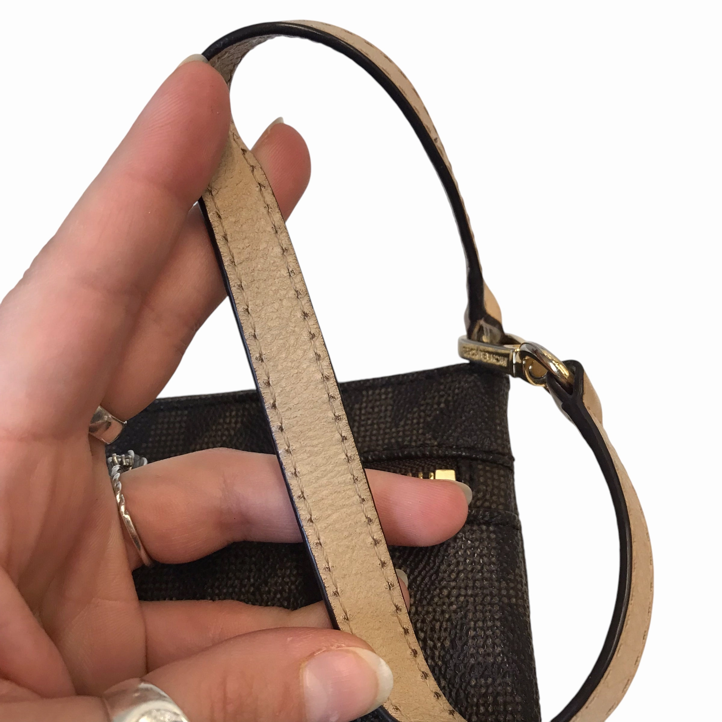 Wristlet Designer By Michael Kors In Brown, Size:Medium