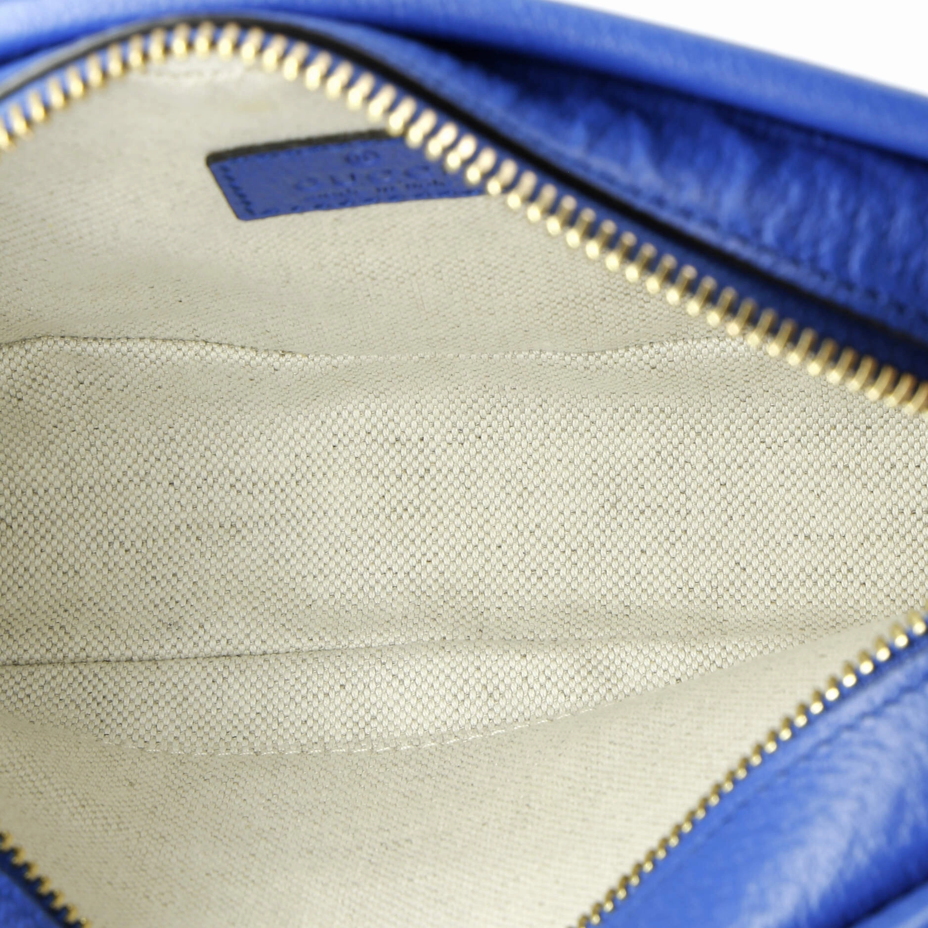 Zip Crossbody Bag Rhombus GG Coated Canvas with Leather Mini