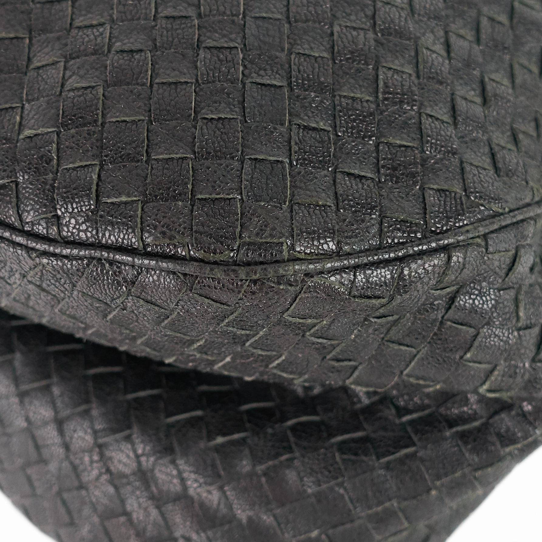 Zipped Intrecciato Nappa Leather Hobo Bag