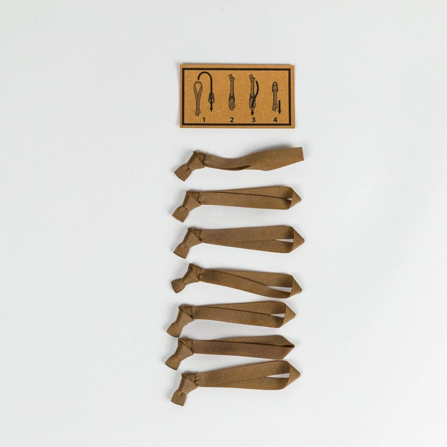Zipper Puller Kit Webbing
