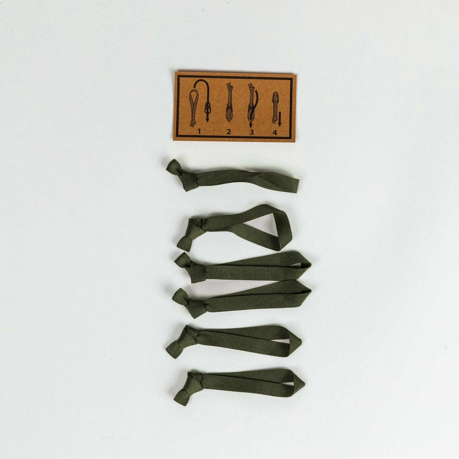 Zipper Puller Kit Webbing